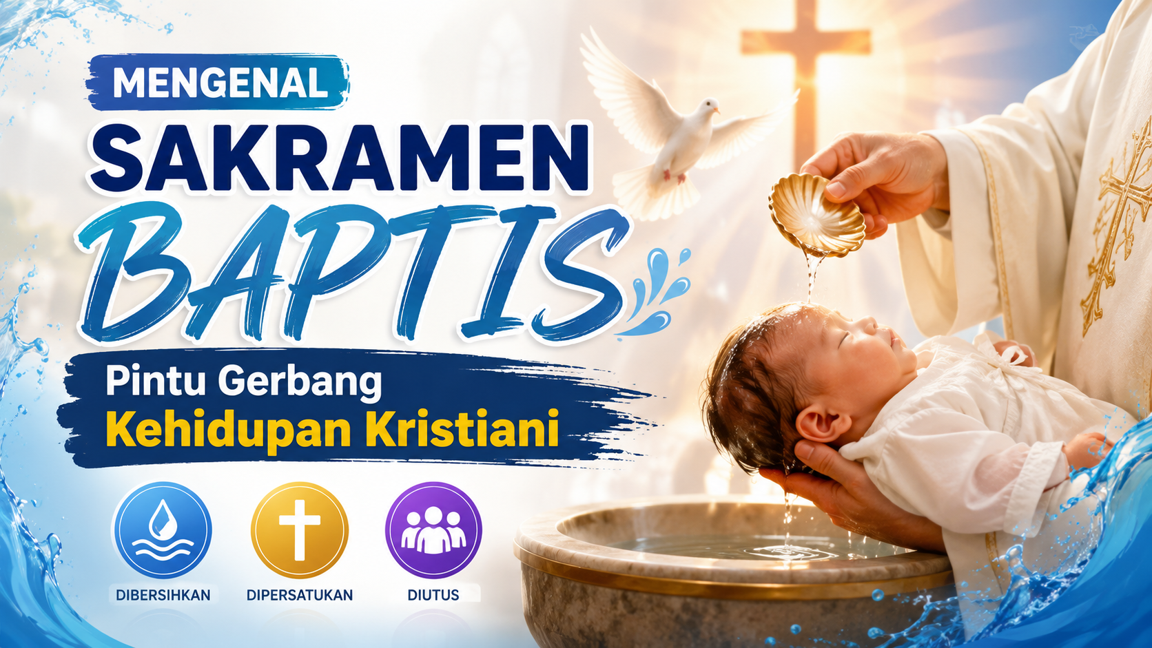 Mengenal Sakramen Baptis: Pintu Gerbang Kehidupan Kristiani