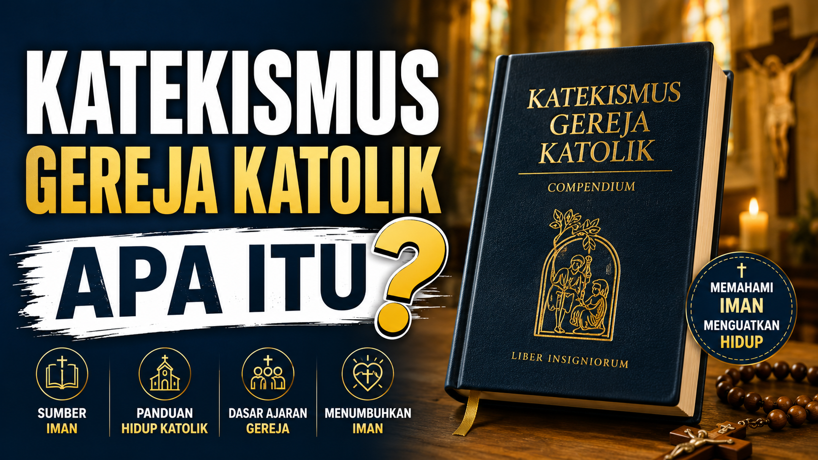 Katekismus Gereja Katolik: Apa itu?